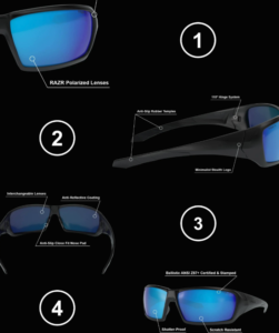 STNGR Ridge Ballistic Glasses + Walker's Electronic Earmuffs
